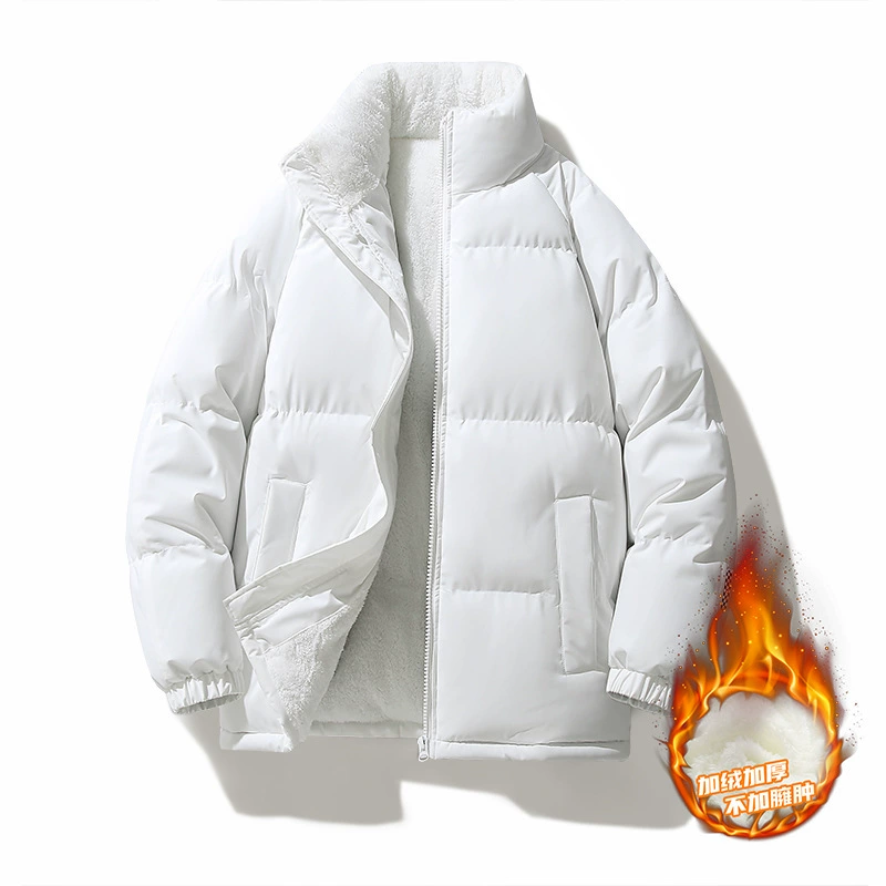Демисезонная утеплённая куртка, оверсайз корейский стиль, унисекс, S–XXXL