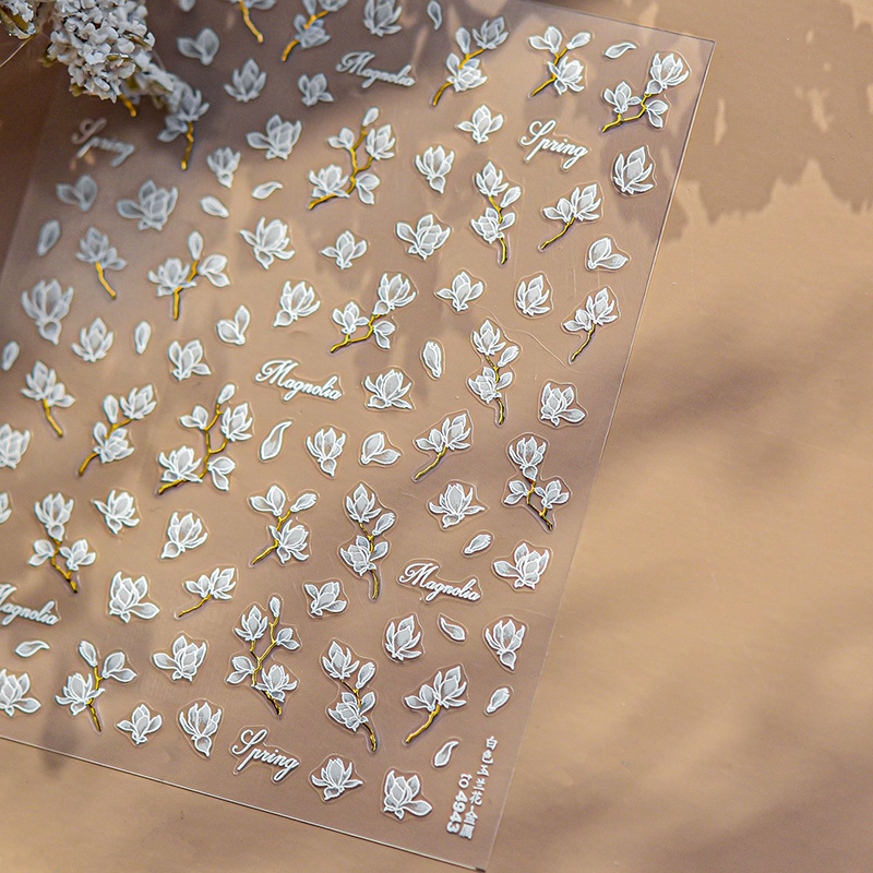 To4943 magnolia blanca - Metal