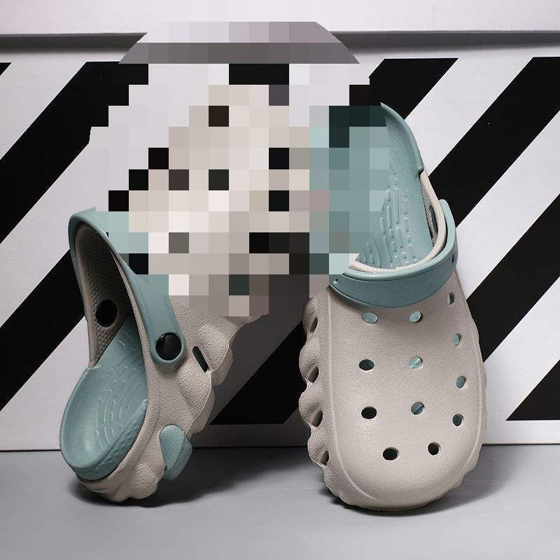 Men's Non-Slip Clogs Beach Shoes Summer Closed-Toe Korean Style Trendy Breathable Outdoor Soft-Soled Sandals Internet Celebrity Slippers Men's Non-Slip Clogs Beach Shoes Summer Closed-Toe Korean Style Trendy Breathable Outdoor Soft-Soled Sandals Internet Celebrity Slippers