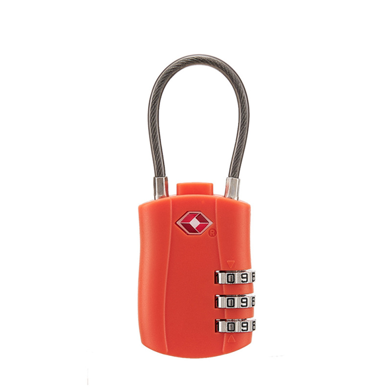 TSA パスワード トラベル ロック バックパック キャビネット ソフト ワイヤー ロープ ロック トラベル バッグ ロック TSA パスワード カスタム ロック|undefined