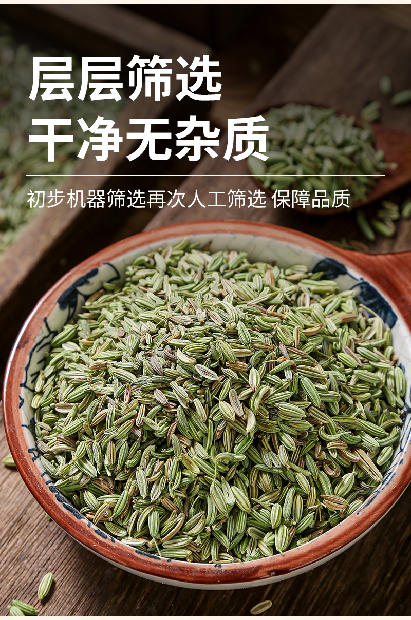Fennel Seeds (Foeniculum vulgare) — Dried Food-Herb Spice for Culinary & Wellness Use specifications