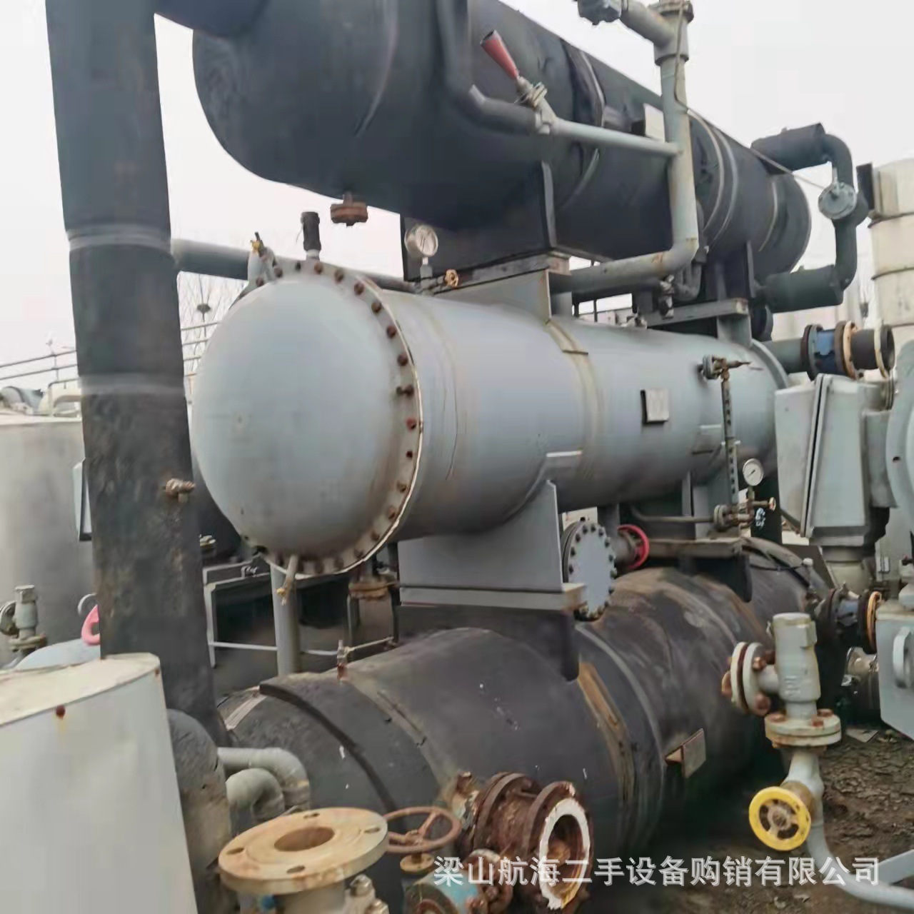 高效工业冷水机组 低温冰水机食品化工制药 水冷螺杆式冷水机组