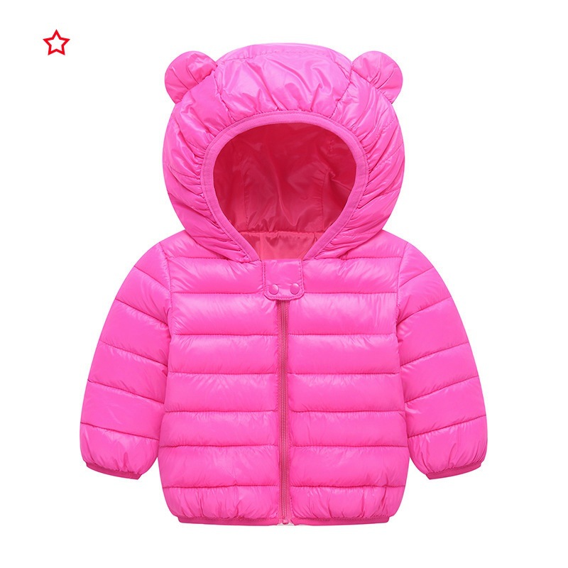 Chaqueta acolchada de algodón para niños pequeños y medianos ropa para niños chaqueta acolchada de algodón ligera para hombres y mujeres bebé Otoño e Invierno chaqueta cálida chaqueta acolchada de algodón para bebés