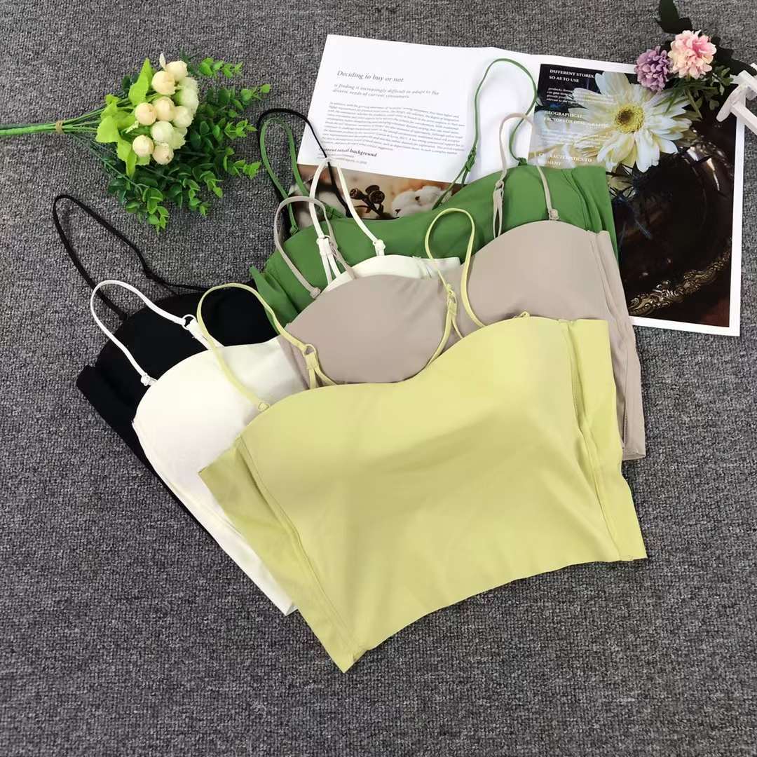 Nuevo chaleco sin costuras de alta elasticidad de alta calidad de dama sin anillo de acero bra de yoga ropa interior deportiva mujer al por mayor
