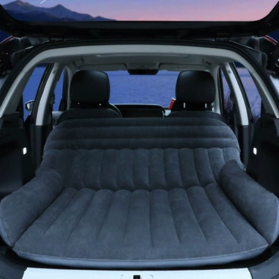 Vehicle-mounted inflatable bed with Flocking Surface, Trunk
