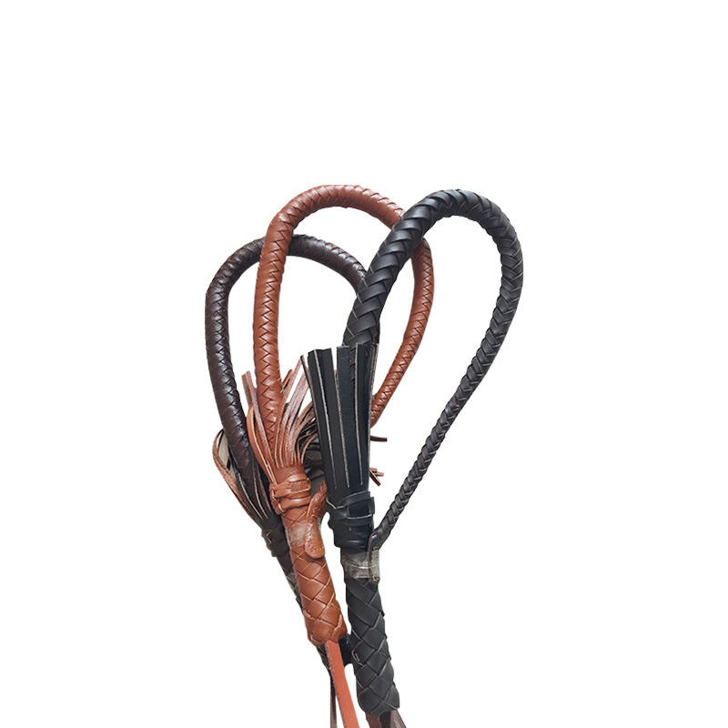 Horse whip riding all leather woven leather whip horse whip leather…