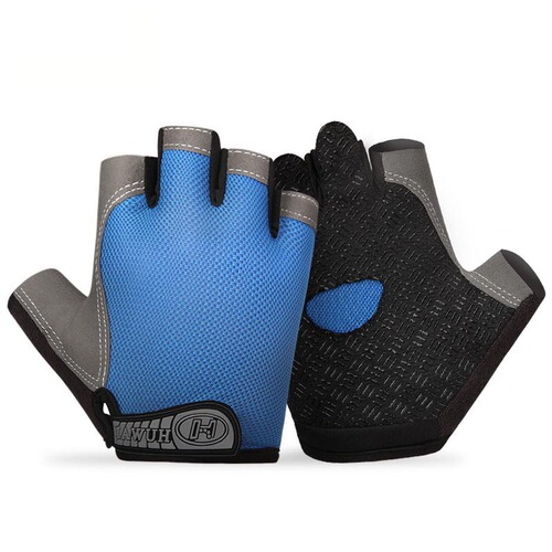 Commonly used sports gloves for men and women, outdoor cycling, fishing, mountaineering, half-finger palm gloves