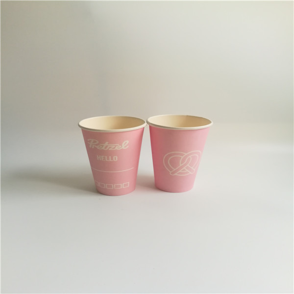 Taza de papel Coca-Cola desechable 1000 taza de papel Coca-Cola con taza de té de leche doble película de agua fría y caliente disponible