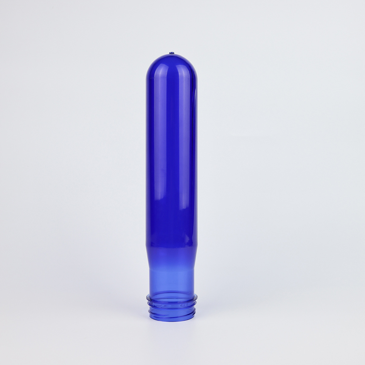 Fábrica directa de 55mm calibre PET botella en blanco de grado alimenticio nuevo material desechable de agua mineral en blanco soporte personalizado