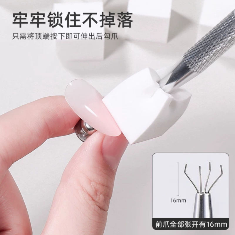 美甲高密度海绵拍拍胶专用抓笔调胶纸豆腐块牛肉粒渐变晕染亚马逊|undefined