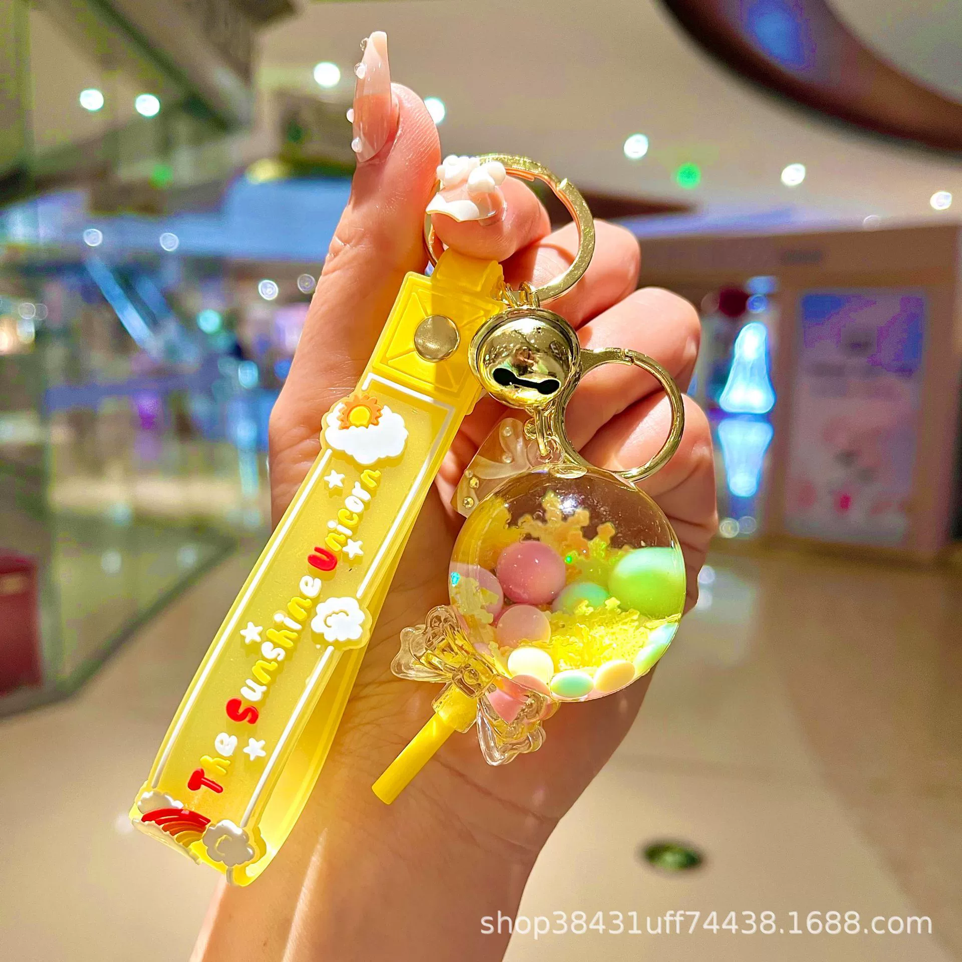 Acrylic keychain, pendant for keys