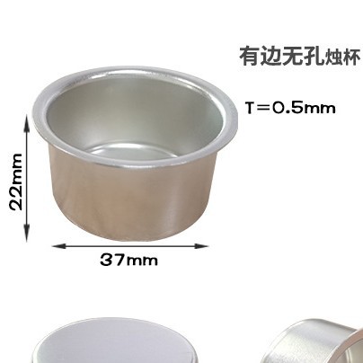 Color del níquel de los 37*22*0,5 MM con el borde sin el agujero