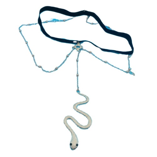 Cross-border Western and European fashion sexy snake-shaped thigh chain, export hot-selling close-fitting high-elastic multi-layer pendant for women manufacturers
