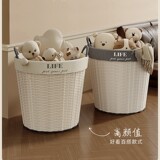 Большая складная корзина для белья, мужская вместительная и большая двухэтажная плетеная корзина для хранения