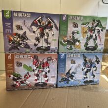 蜂搭95602高机器人机甲达人战士虚空龙王拼装积木男孩DIY玩具摆件