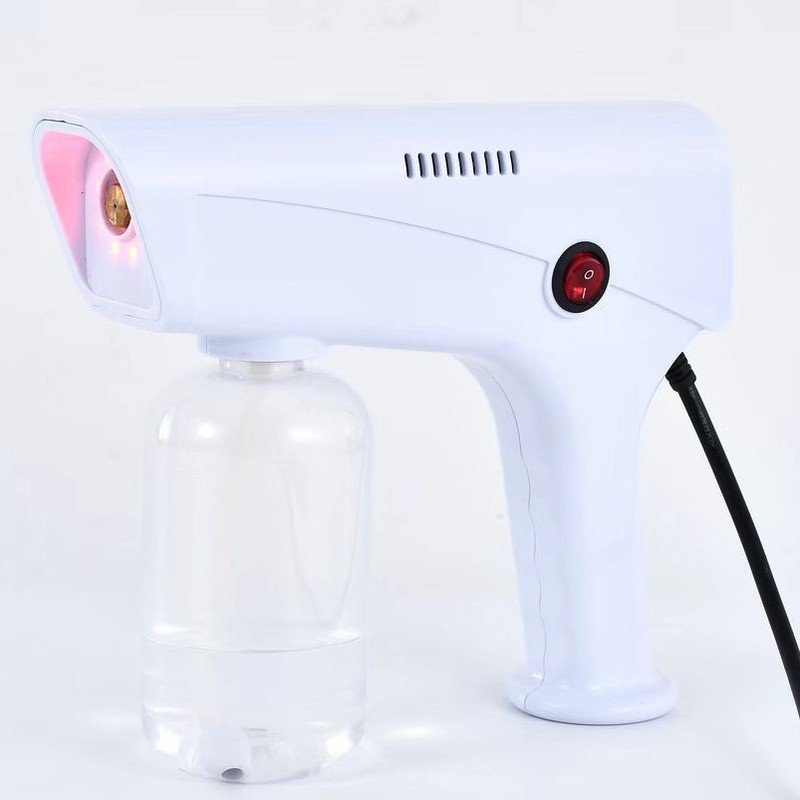 工場直売の新型赤外線スプレーガンのグラタン保護器のナノ蒸気機の美容室の赤い青い光のかすみの機械|undefined