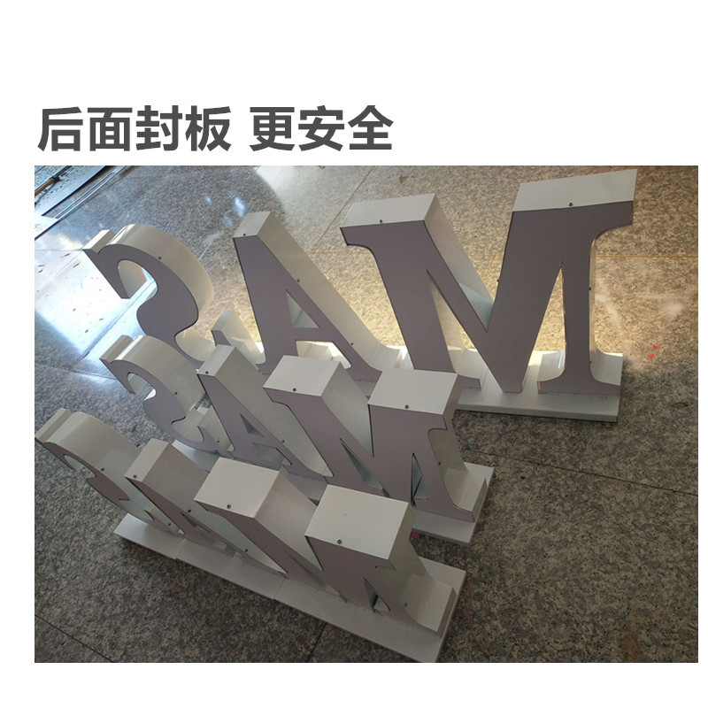 Large bulb letter light LED illuminated letters, retro and rusted, personalized bar standing shape, custom-made KTV mini numbers, 1 meter high, custom-made large detail image 12