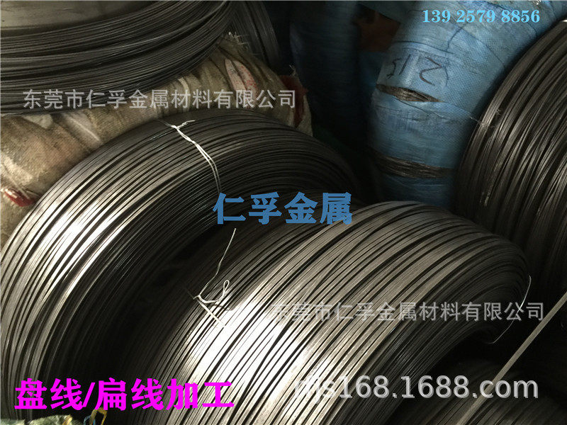 弹簧钢线65Mn 可调直压扁加工 SWPB-T9A弹簧钢丝 72A弹簧钢线扁线