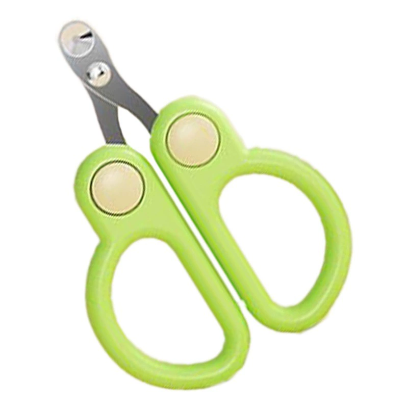 Цельная доставка маленькие слепые Ножницы Кусачки Для Кошачьих когтей круглое отверстие для начинающих кусачки для кошачьих когтей против царапин детские ножницы для кошачьих когтей