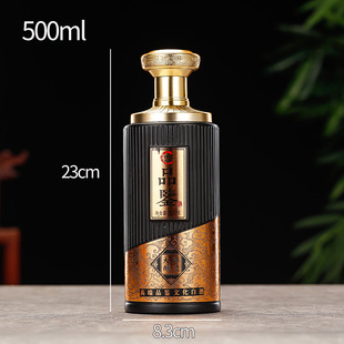 �S�����l��c�tɫϲ����粣���׾�ƿ�pϲ�־�ƿ500ml����վ�ƿ