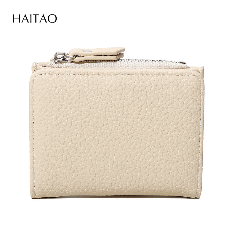 Nuevo estilo simple transfronterizo simple corto estilo japonés billetera de damas de gran capacidad bolsa de cambio