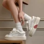 男女爱心小众增高面包鞋