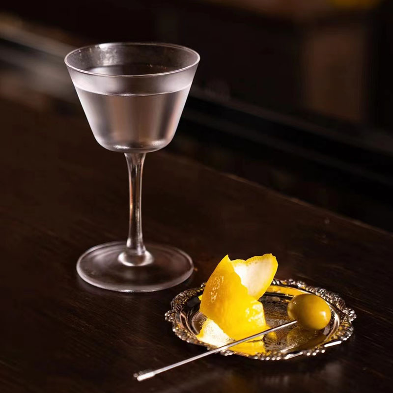 Kimura Exakou mezcla de cóctel japonés bar alto caballo tinny taza de cristal sin plomo bebida corta