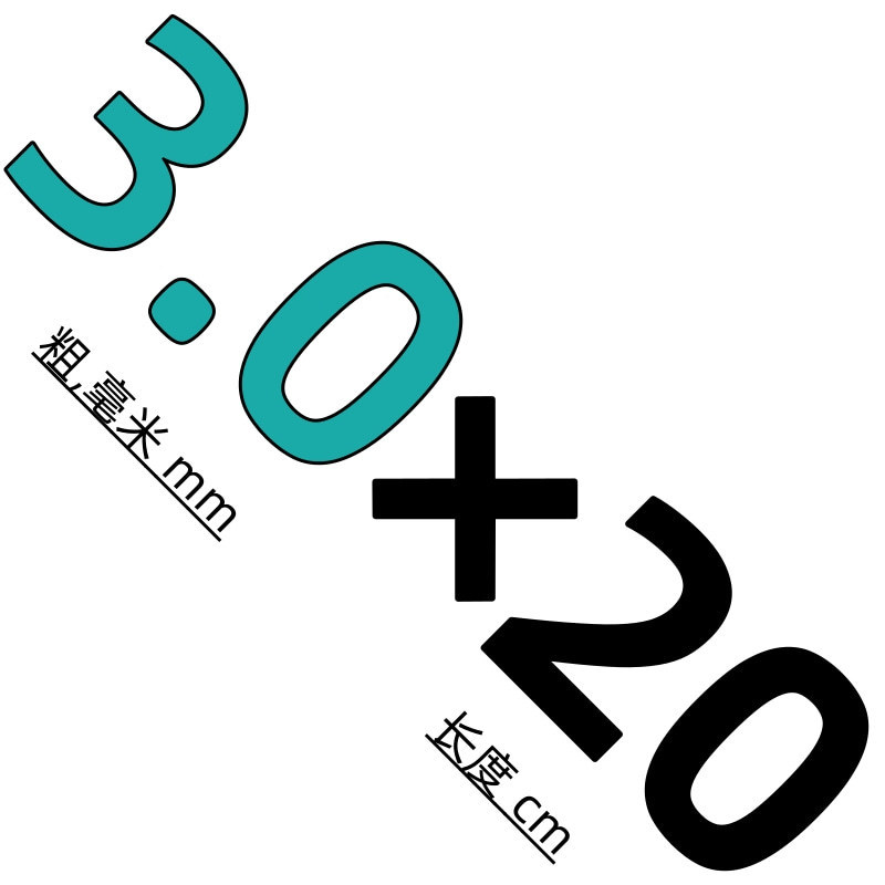 Palillo de madera de pie desechable 5.0mm * 60cm1.0mm salchicha de almidón de sándalo barbacoa desechable brillo de bambú fábrica