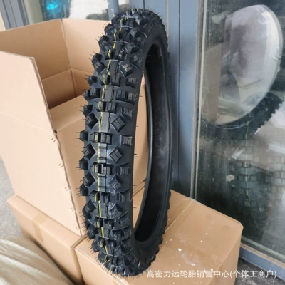 Factory Direct Off-Road Motorcycle Tires 90/100-21 Mountain Flower Competition Thickeneded Wear-Resistant Inner and Outer Tires (Yolsuzluq şinləri)