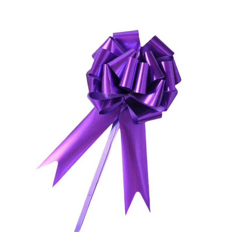 Venta caliente transfronteriza de Amazon nuevo estilo grande más de 50 secciones de flores de bola regalos de Navidad embalaje de flores de pulido mate aluminizado