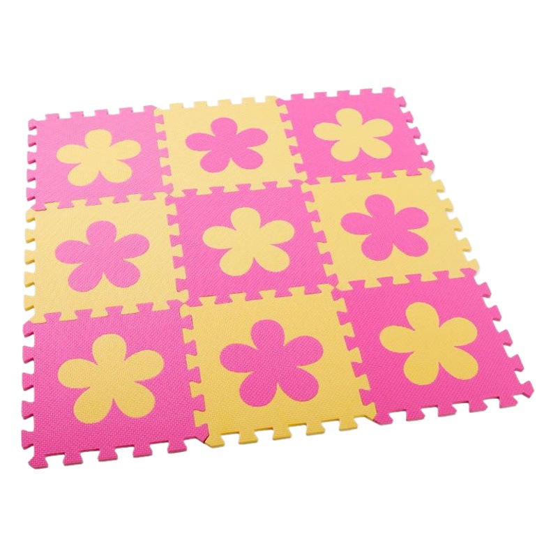 Menglebao 30*30*1cm diversión niños rompecabezas de espuma estera bebé gateando estera Eva costura estera
