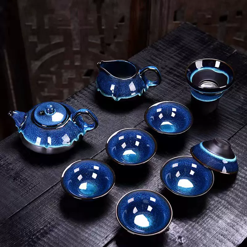 建盏紫砂钧窑陶瓷茶具套装保险公司活动小礼品开业促销礼物伴手礼