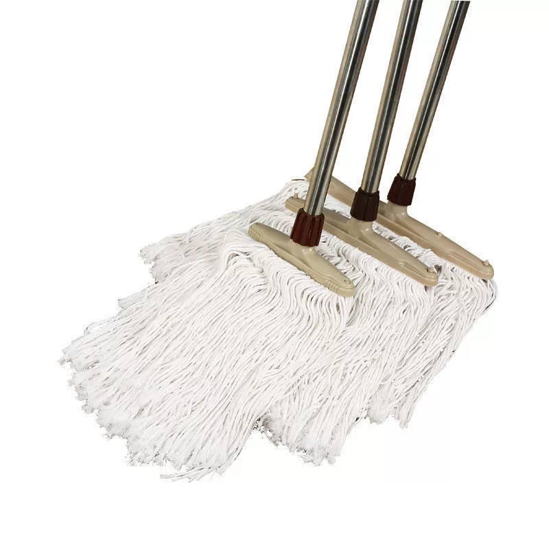 Кашемировая хлопковая круглошейная головка mop широкая головка домашняя традиционная старомодная безручный стирка и влажная двойная всасываемость Dipeng