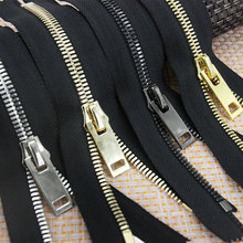 8#号金属拉链双点牙自锁闭尾 服装辅料羽绒服外套箱包皮具拉链