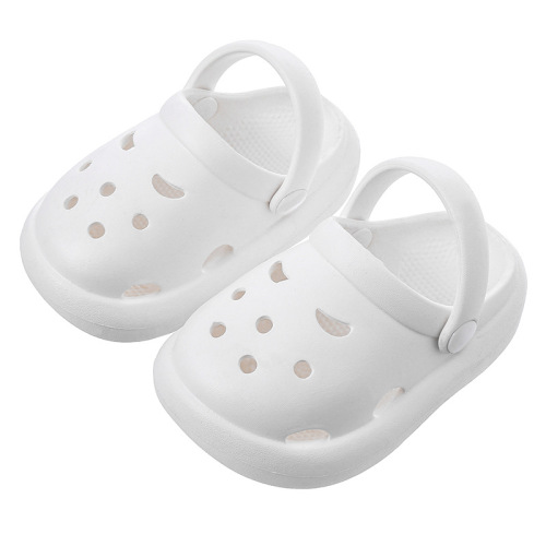 Children's toe-toe slippers, indoor soft-soled non-slip children's hole-in-the-wall shoes, summer cute toddler beach shoes, baby sandals and slippers