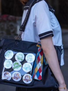 Summer nylon trend design shoulder bag