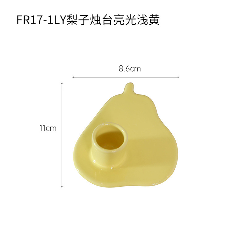 Adornos de candelabros de cerámica minimalista moderno transfronterizo, candelabros creativos para el hogar, artesanías de escritorio, adornos al por mayor