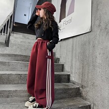 女童裤子春秋款洋气儿童卫裤工装裤大童校服裤运动长裤2025新款裤