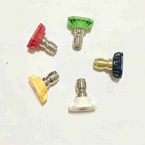 厂家直销五色喷嘴清洗机高压枪头1/4快插出水喷头高压清洗机喷嘴