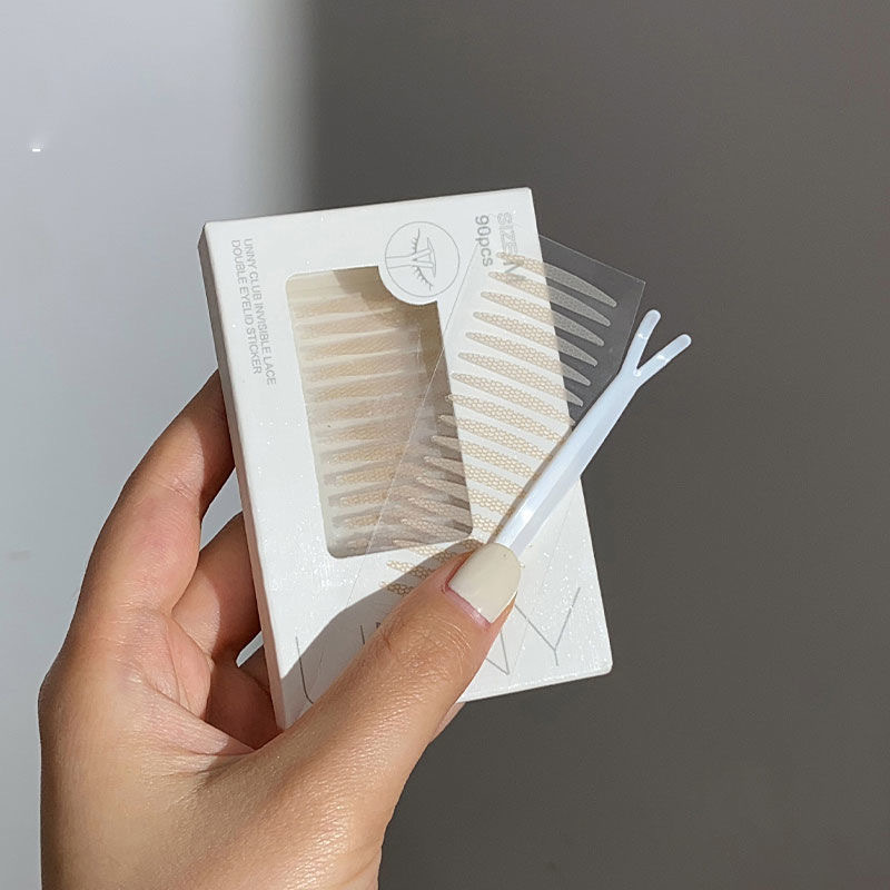 Unny doble párpado parche M encaje transparente invisible hembra natural único párpado hinchazón burbuja ocular