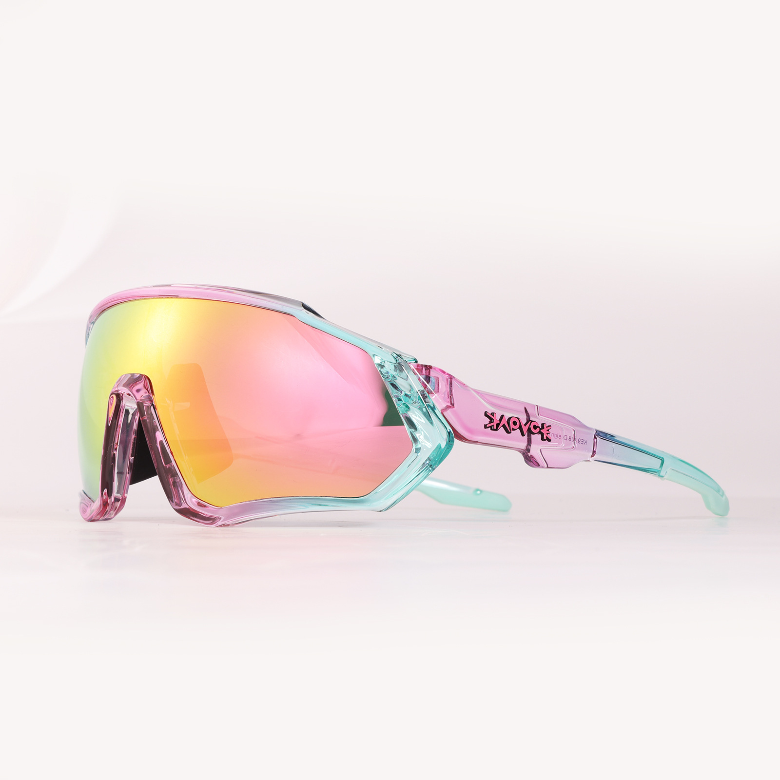 Gafas Polarizadas de Ciclismo TR90 A Prueba de Viento Lentes Intercambiables para Deportes al Aire Libre