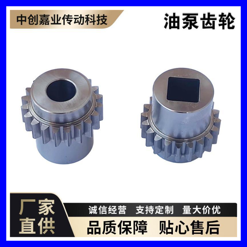 小模数外齿轮高强度硬齿面油泵齿轮机械设备配件异形锻件齿轴非标