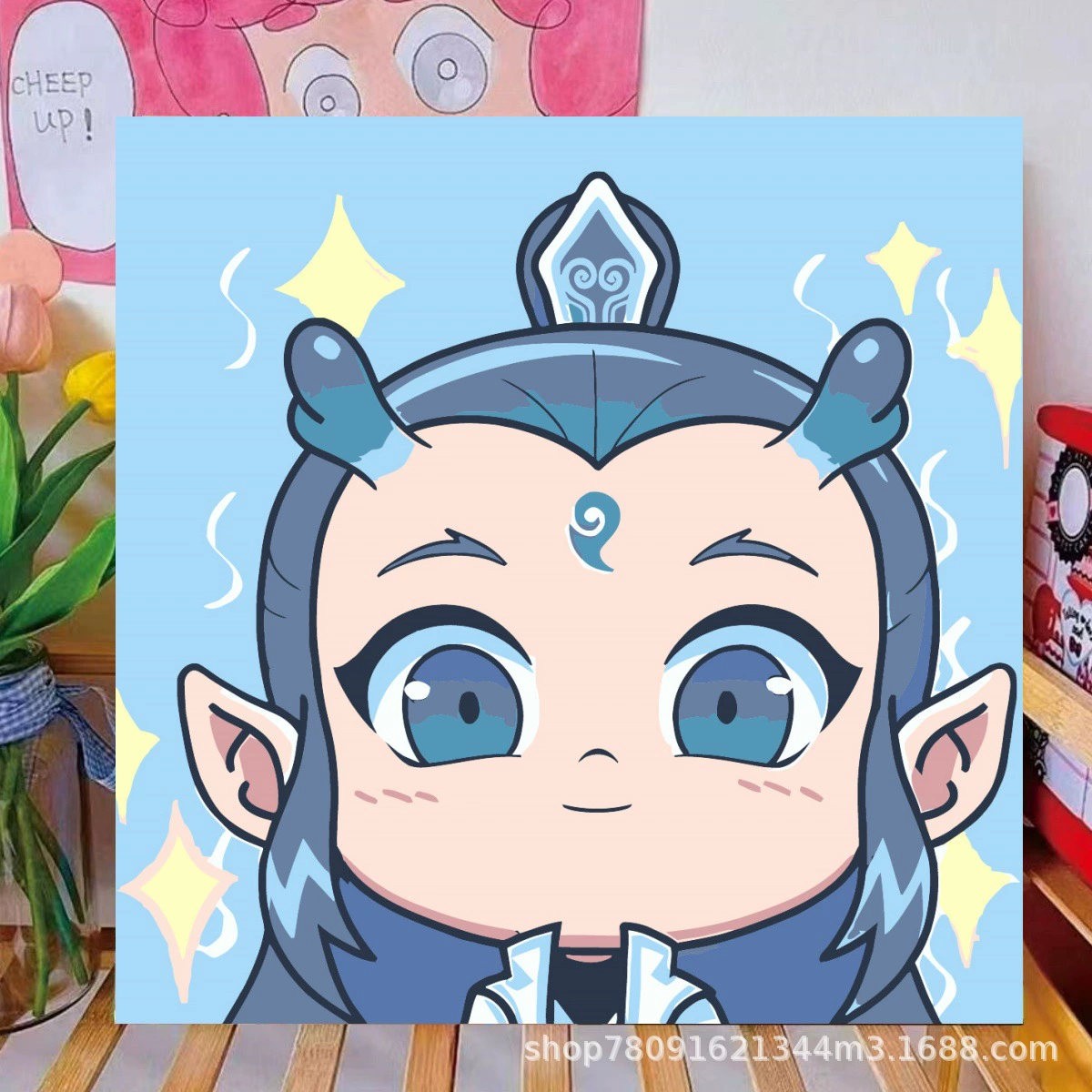 Цифровая масляная живопись DIY Нейжа ручная заливка масляной краской graffiti painting 2025 граффити производитель прямые продажи оптовая палатка