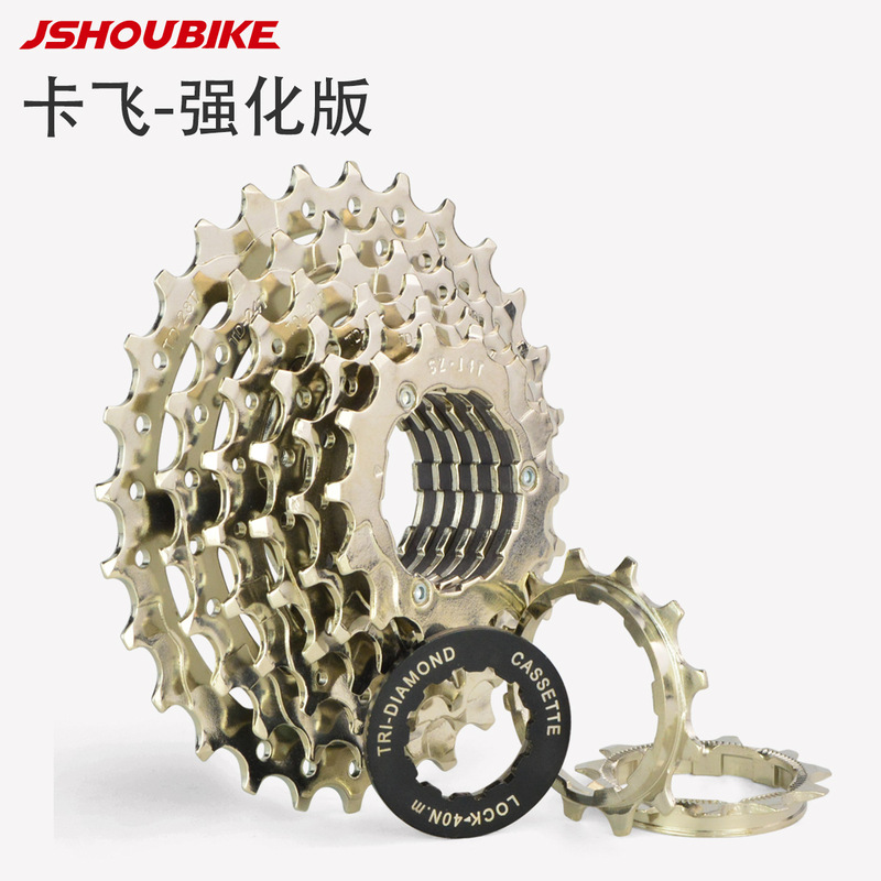 Mountain road car card type flywheel 7 8 9 10 speed card fly 28t 32t36t bicycle rear fly gear