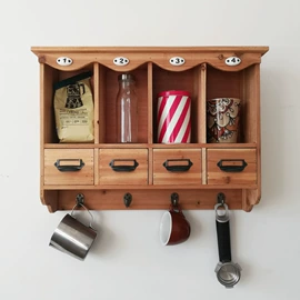 收纳架;收纳盒;木盒