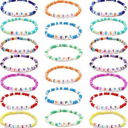 Cross-Border Hot-Selling Friendship Bracelets, Hairbands, Hairbands, Matching Soft Pottery Bracelets, Rice Bead Bracelets, Christmas Bracelets, Halloween Bracelets Cross-Border Hot-Selling Friendship Bracelets, Hairbands, Hairbands, Matching Soft Pottery Bracelets, Rice Bead Bracelets, Christmas Bracelets, Halloween Bracelets