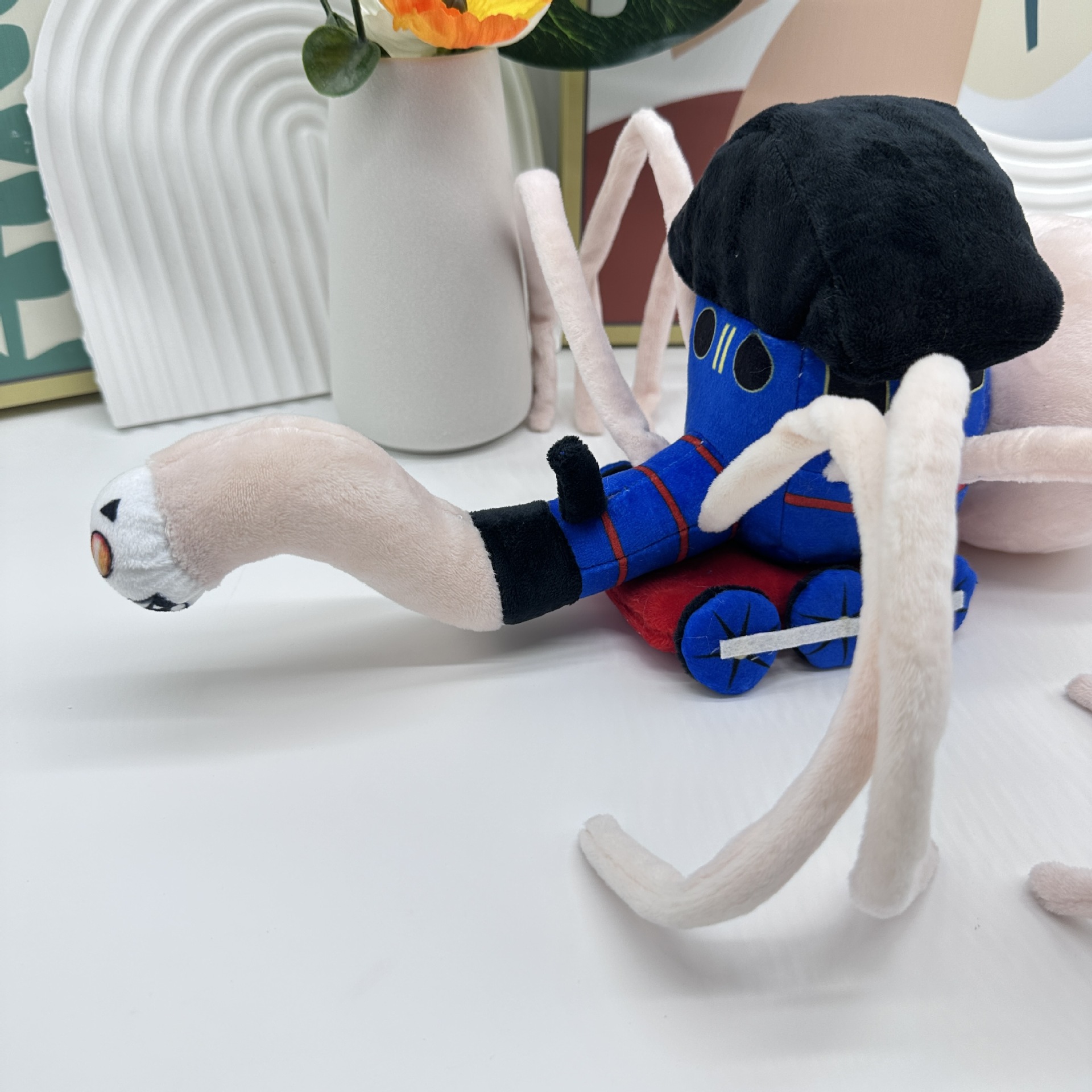 Cross border new products Train spider Thomas plush train spider plush toy doll_voghion.com