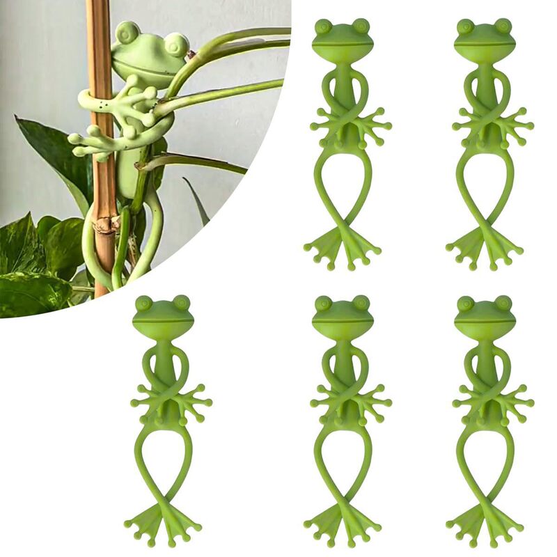 越境新製品 カエルプラントスタンド カエルプラントスタンド つる植物固定スタンド|undefined