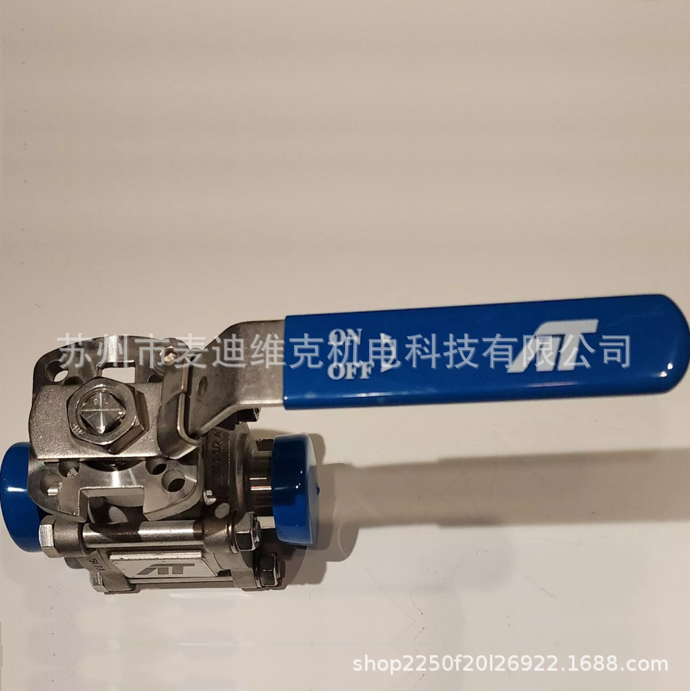 AT Controls品牌77SN 1 1/2"型号通过SIL和CSA认证ASME三片式球阀
