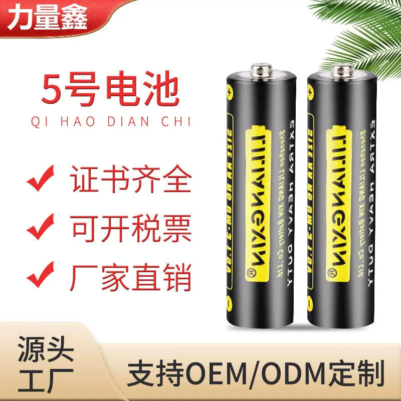 5号电池 AA R6电动玩具遥控儿童挂图电池广东省源头工厂专业定制